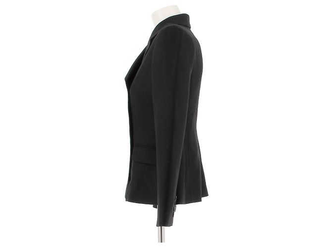 Dior Jacken T.FR 38 Wolle Schwarz - Ansicht 4