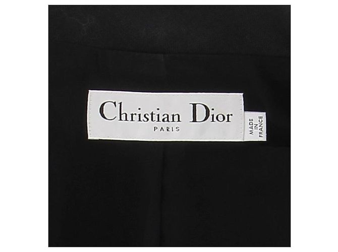 Dior Jacken T.FR 38 Wolle Schwarz - Ansicht 7