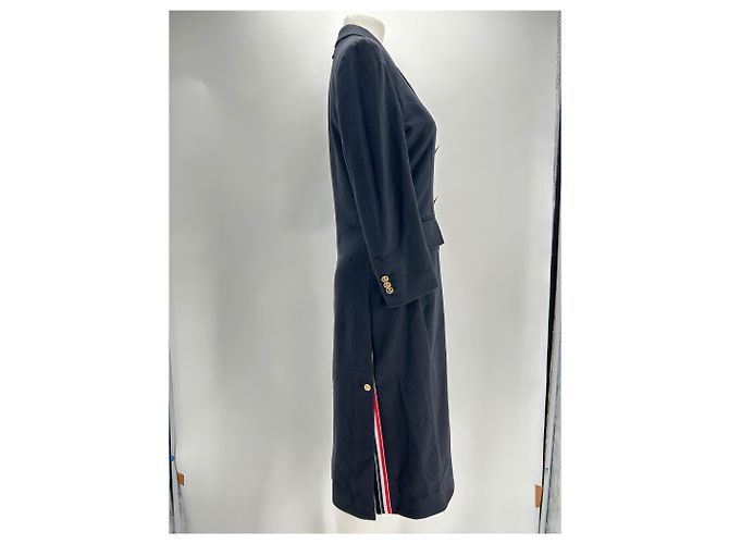 Abrigos Thom Browne T.FR 40 Lana Negro - vista 4