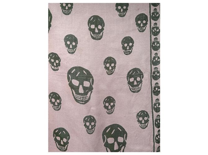 Alexander McQueen scarves T.  Silk - view 2