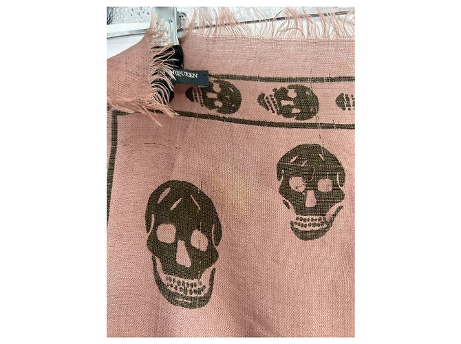 Alexander McQueen scarves T.  Silk - view 4