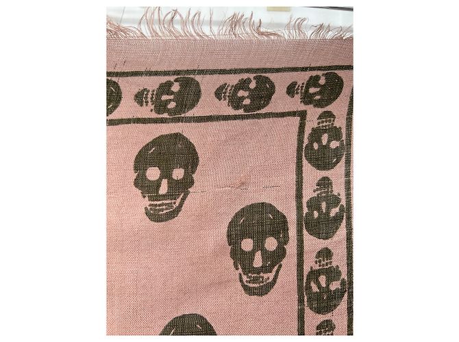 Alexander McQueen scarves T.  Silk - view 5