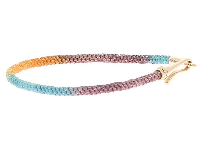 OLE LYNGGAARD Bracciali T.cm 18 Oro Multicolore - vista 3