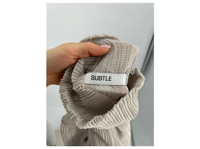Autre Marque Subtile Tops T.International M Polyester Grau - Ansicht 2