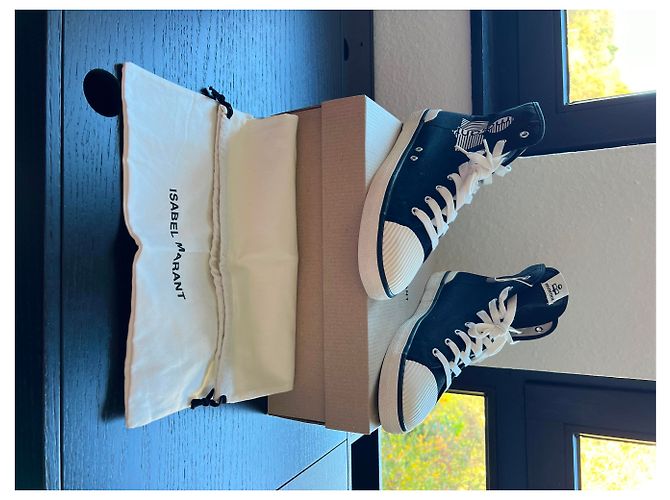 Isabel Marant Sneakers Nero - vista 8