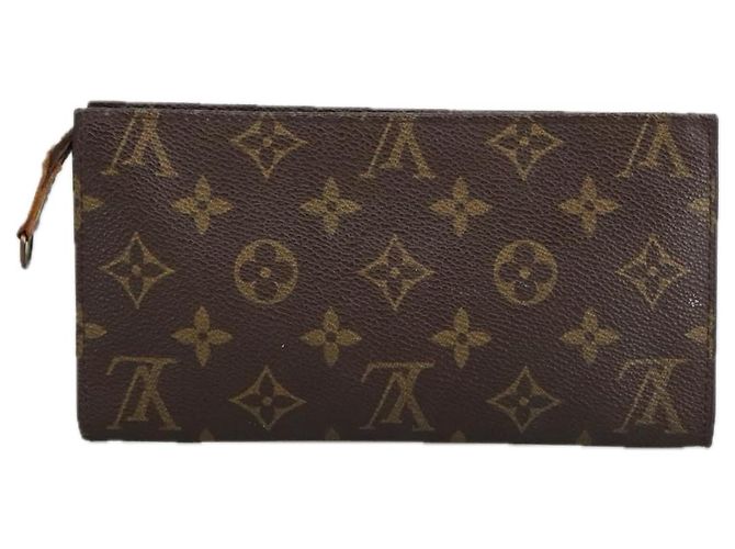 LOUIS VUITTON Monogram Bucket GM Pouch Accessory Pouch LV Auth fm4037 - view 2