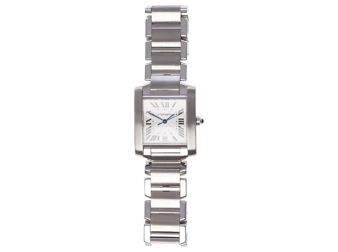 Accessorio CARTIER Tank Francaise in Acciaio Argento - 102071 - vista 2