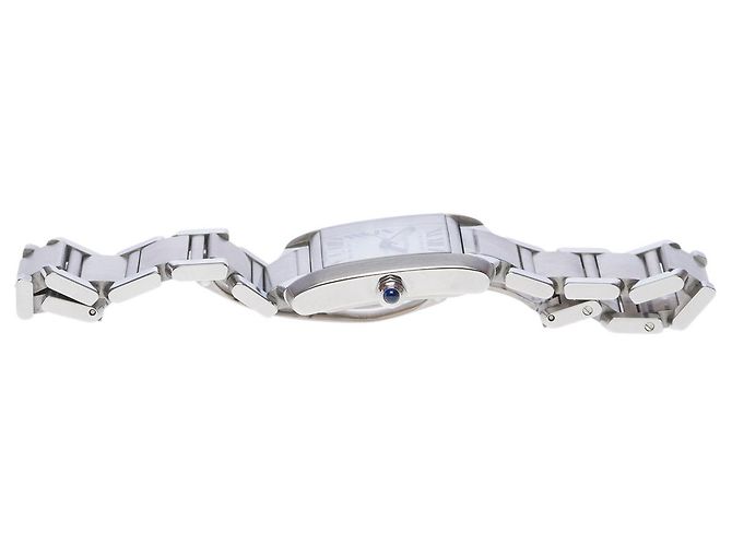 Accessorio CARTIER Tank Francaise in Acciaio Argento - 102071 - vista 4