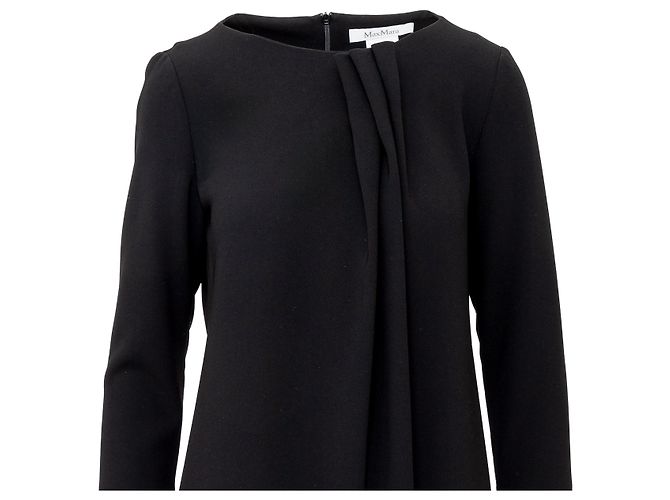 Vestido midi Max Mara Negro - vista 3