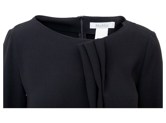 Vestido midi Max Mara Negro - vista 4
