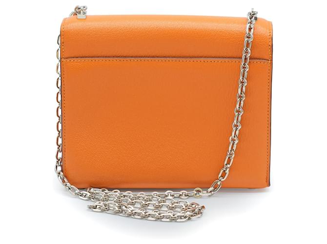 Borsa Mini Verrou Chaine Hermès Arancione - vista 2