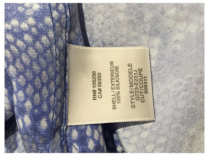 Equipment EQUIPO Tops T.Internacional M Seda Azul - vista 4