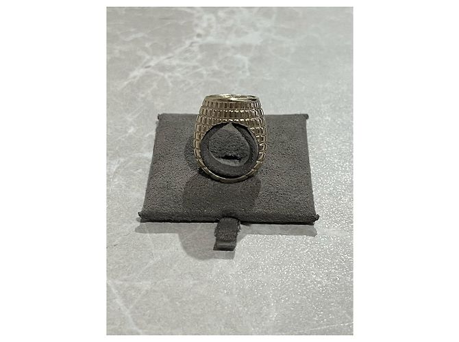 CHANEL Ringe T.EU 52 Metall Golden - Ansicht 3