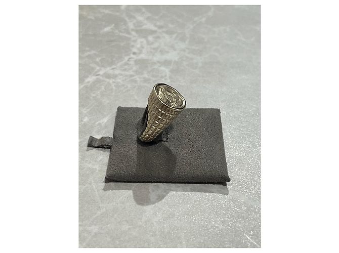 CHANEL Ringe T.EU 52 Metall Golden - Ansicht 4