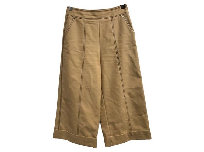 Calças MSGM T.International M Algodão Bege - vista 6