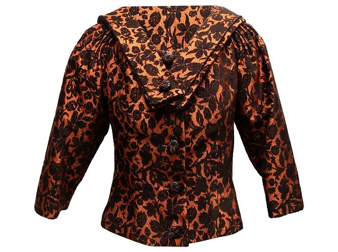 CAROLINA HERRERA Jacken T.US 6 Synthetisch Orange - Ansicht 3