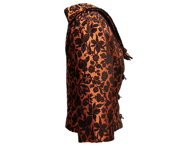 CAROLINA HERRERA Jacken T.US 6 Synthetisch Orange - Ansicht 4