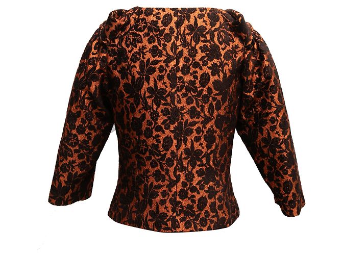 CAROLINA HERRERA Jacken T.US 6 Synthetisch Orange - Ansicht 5