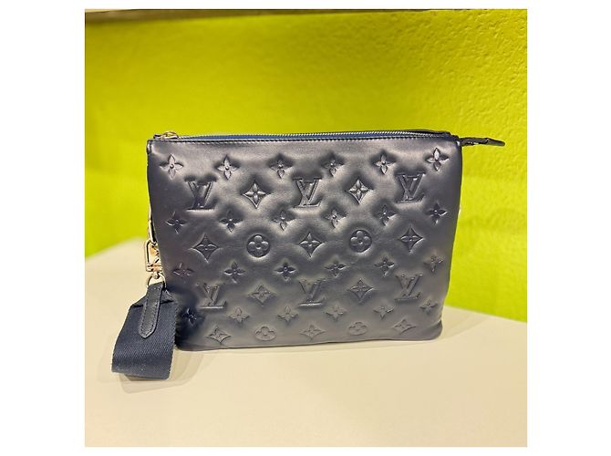 Borsa Louis Vuitton Coussin PM - Blu Navy - Come Nuova! - vista 3