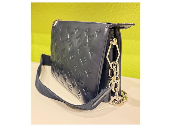 Borsa Louis Vuitton Coussin PM - Blu Navy - Come Nuova! - vista 6
