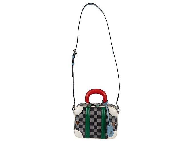 Twist Bolso Louis Vuitton Mini Luggage Damier BB - '10s Multicolor - vista 4