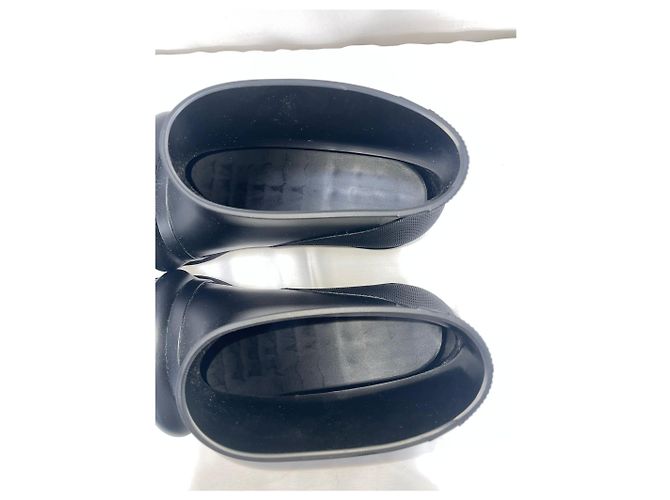 Loewe Knöchelregenstiefel aus schwarzem Gummi - Ansicht 11