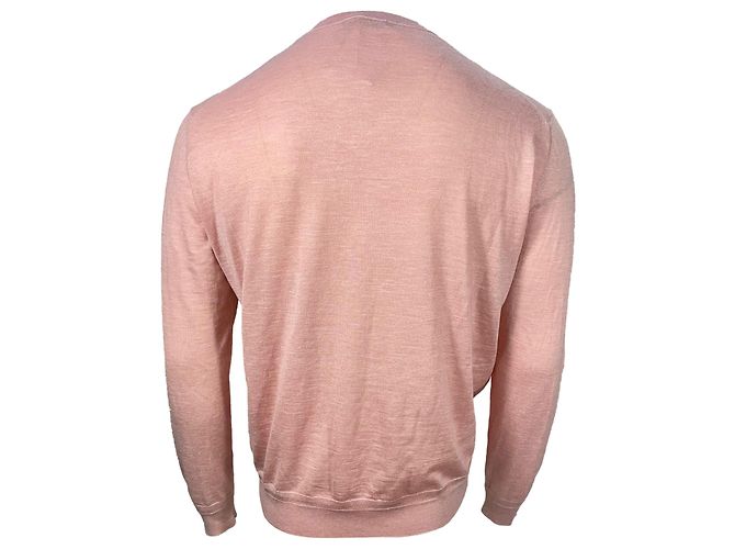 Ermenegildo Zegna Pullover aus rosa Kaschmir Braun Pink - Ansicht 4