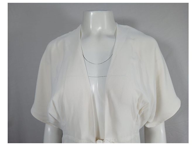 Abito Maxi Winslow di Reformation in Viscosa Bianca Bianco - vista 10