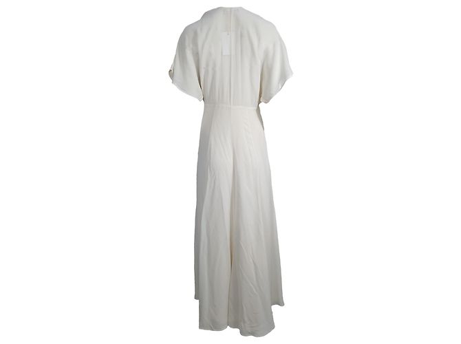 Abito Maxi Winslow di Reformation in Viscosa Bianca Bianco - vista 3
