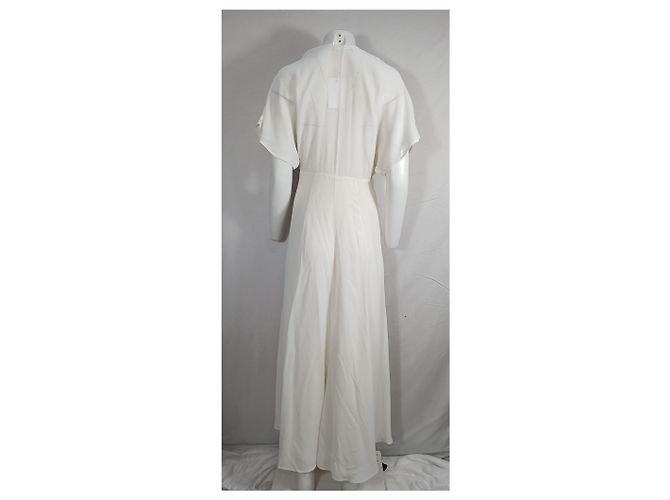 Abito Maxi Winslow di Reformation in Viscosa Bianca Bianco - vista 9