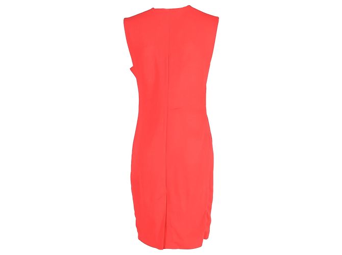 Autre Marque Robe Mini Gilet Emilia Wickstead en polyester rouge et blanc - vue 3