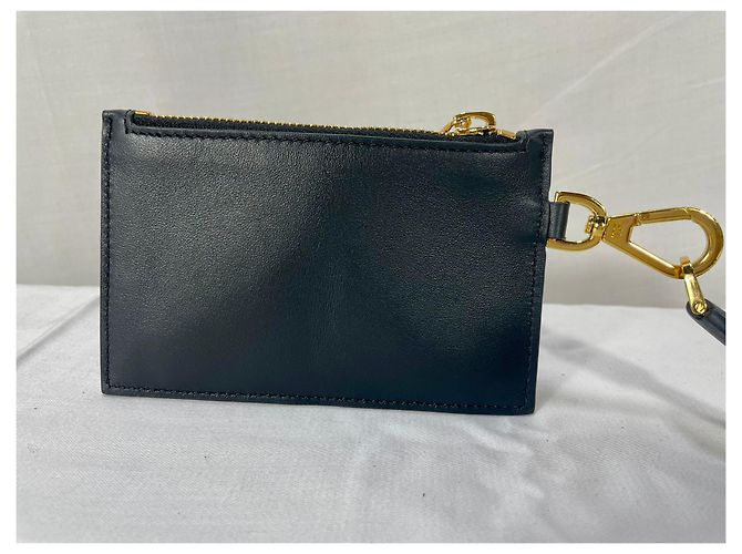 Tom Ford Cardholder with Lanyard in Black Leather - view 16
