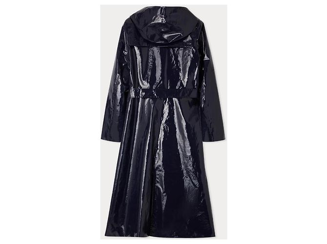 Bonpoint trench coat Garbo azul marino - vista 2
