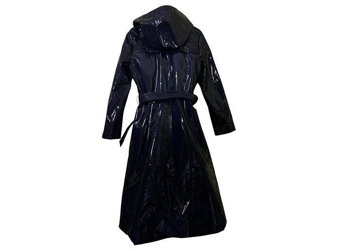 Bonpoint trench coat Garbo azul marino - vista 6