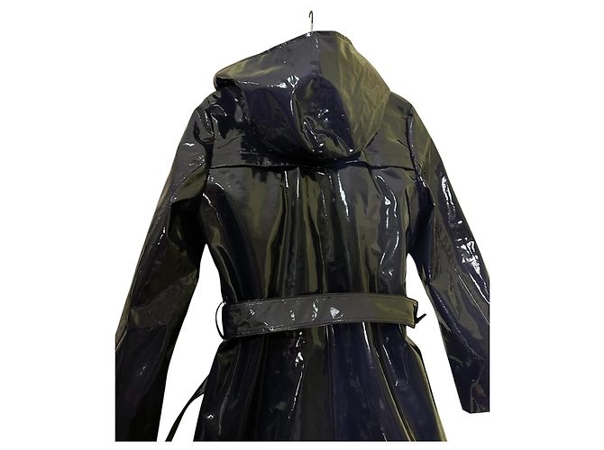 Bonpoint trench coat Garbo azul marino - vista 7