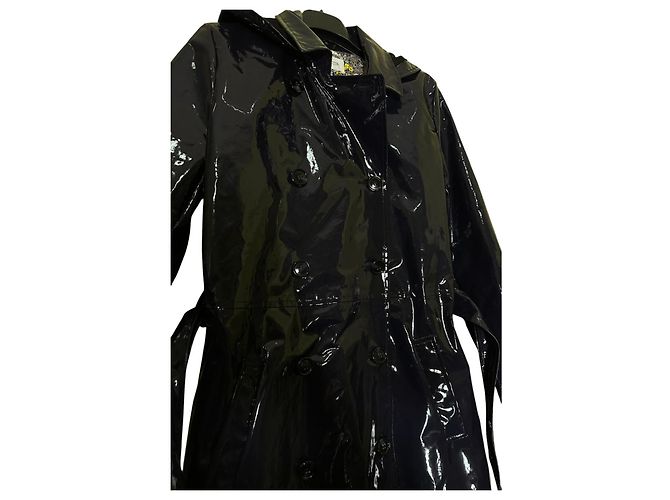 Bonpoint trench coat Garbo azul marino - vista 8