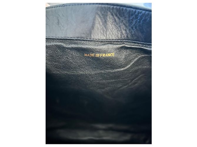 Borsa tote Chanel in pelle nera Nero - vista 8