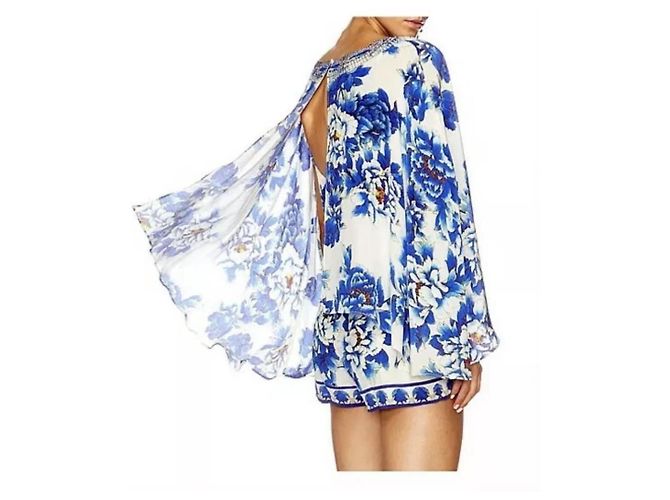 Mono Camilla Ring Of Roses con capa talla S Azul - vista 4