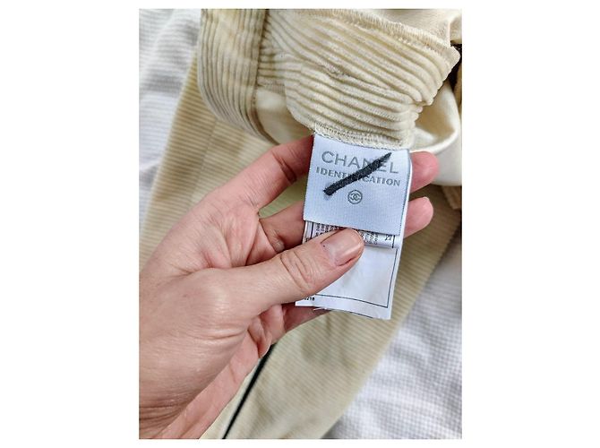 Pantalones Chanel Crudo - vista 10
