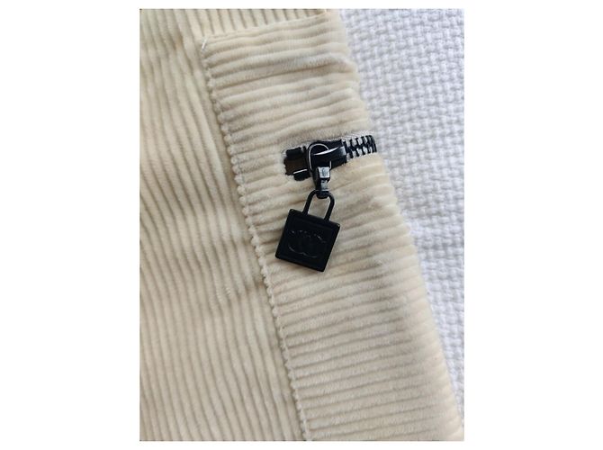 Pantalones Chanel Crudo - vista 3