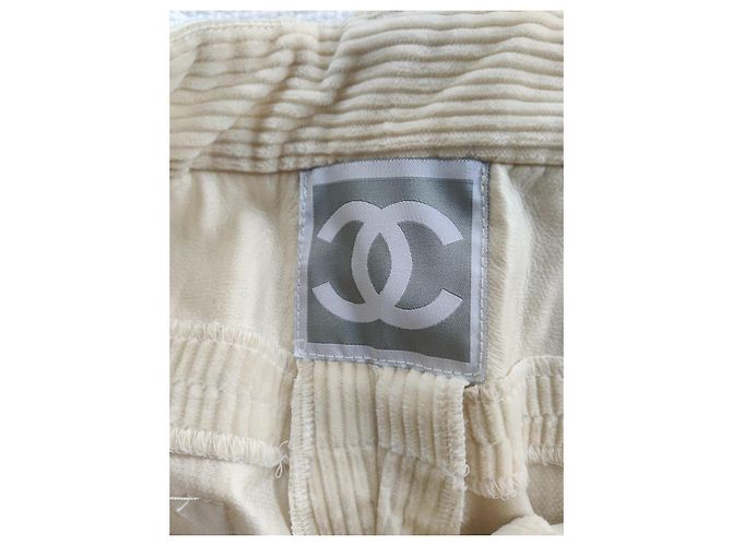 Pantalones Chanel Crudo - vista 6