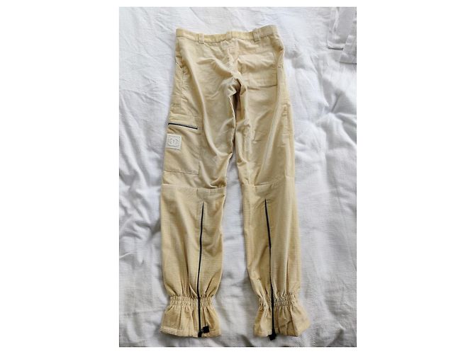 Pantalones Chanel Crudo - vista 8