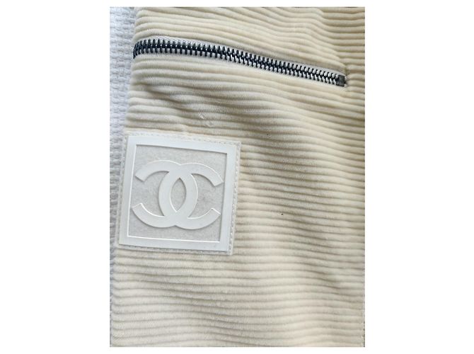 Pantalones Chanel Crudo - vista 9