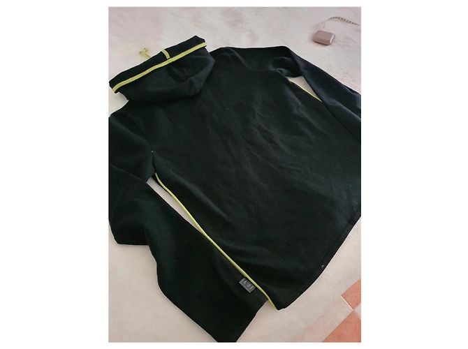 Sudadera de lana Chanel Negro Verde - vista 5