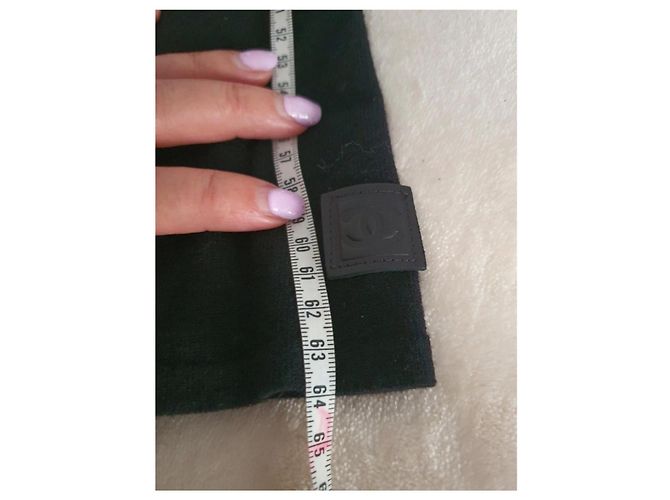 Sudadera de lana Chanel Negro Verde - vista 8