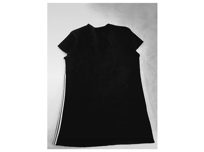 Suéter Chanel de lã preto e branco - vista 2