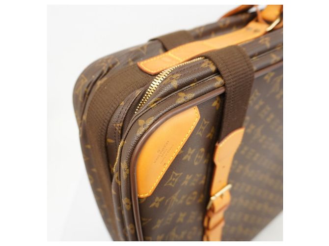 Borsa Boston Monogram Satellite 65 Louis Vuitton Marrone - vista 11