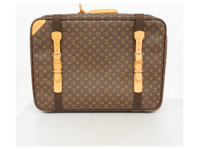 Borsa Boston Monogram Satellite 65 Louis Vuitton Marrone - vista 14