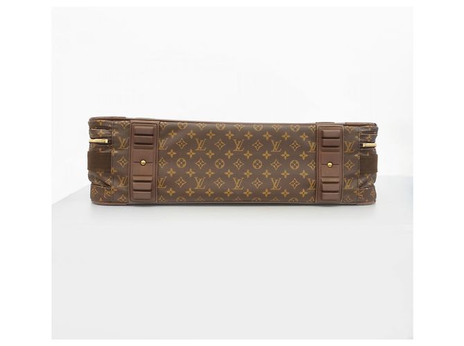 Borsa Boston Monogram Satellite 65 Louis Vuitton Marrone - vista 3