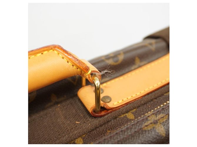 Borsa Boston Monogram Satellite 65 Louis Vuitton Marrone - vista 6